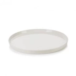 Assiette Plate Porcelaine Ivoire 24 Cm Adélie Revol