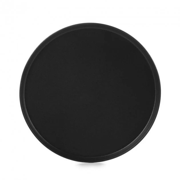 Assiette Plate Porcelaine Noire 24 Cm Adélie Revol 4 Assiette Plate Porcelaine Noire 24 Cm Adélie Revol – Image 2