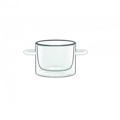 Casserole En Verre Double Paroi 12 Cl (x2) Luigi Bormioli THERMIC GLASS