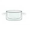 Casserole En Verre Double Paroi 27 Cl (x2) Luigi Bormioli THERMIC GLASS -Ustensiles De Cuisine Boutique casserole en verre double paroi 27 cl x2 luigi bormioli thermic glass