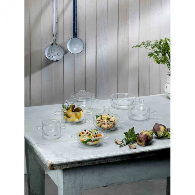Casserole En Verre Double Paroi 27 Cl (x2) Luigi Bormioli THERMIC GLASS 5 Casserole En Verre Double Paroi 27 Cl (x2) Luigi Bormioli THERMIC GLASS – Image 3