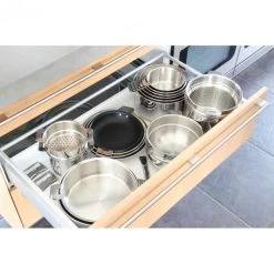 Casserole Mutine Ø 20 Cm Manche Amovible Inox Cristel -Ustensiles De Cuisine Boutique casserole mutine o 20 cm manche amovible inox cristel 2