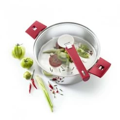 Casserole Mutine Ø 20 Cm Manche Amovible Inox Cristel -Ustensiles De Cuisine Boutique casserole mutine o 20 cm manche amovible inox cristel 3