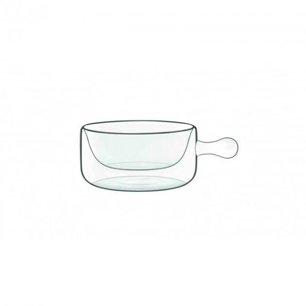 Casserole Verre Double Paroi 16 Cl (x2) Luigi Bormioli THERMIC GLASS 3 Casserole Verre Double Paroi 16 Cl (x2) Luigi Bormioli THERMIC GLASS