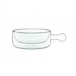 Casserole Verre Double Paroi 25 Cl (x2) Luigi Bormioli THERMIC GLASS