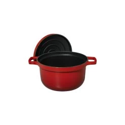 Cocotte à Riz En Fonte 16 Cm Rubis Chasseur -Ustensiles De Cuisine Boutique cocotte a riz en fonte 16 cm rubis chasseur 2