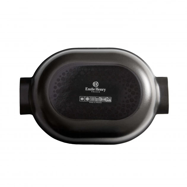 Cocotte En Céramique Ovale 4,5 L Ardoise Delight Emile Henry 5 Cocotte En Céramique Ovale 4,5 L Ardoise Delight Emile Henry – Image 3