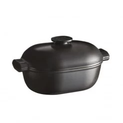 Cocotte En Céramique Ovale 4,5 L Ardoise Delight Emile Henry