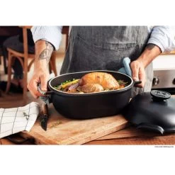 Cocotte En Céramique Ovale 4,5 L Ardoise Delight Emile Henry 13 Cocotte En Céramique Ovale 4,5 L Ardoise Delight Emile Henry -Ustensiles De Cuisine Boutique cocotte en ceramique ovale 45 l ardoise delight emile henry 5