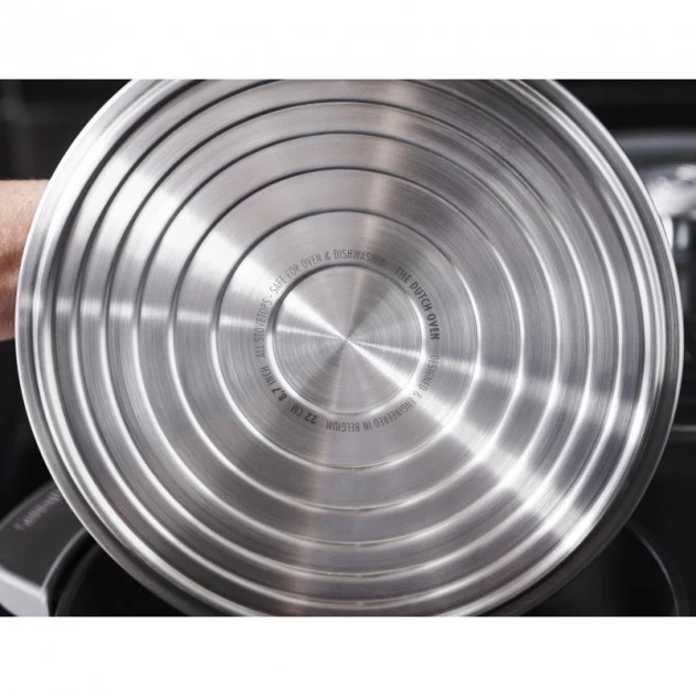 Cocotte En Fonte D'Aluminium Ø22 Cm 3.3L CELESTE GreenPan 5 Cocotte En Fonte D'Aluminium Ø22 Cm 3.3L CELESTE GreenPan – Image 3