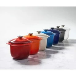 Cocotte En Fonte Every 18 Cm Marseille Le Creuset -Ustensiles De Cuisine Boutique cocotte en fonte every 18 cm marseille le creuset 2