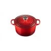 Cocotte En Fonte Haute 24 Cm Cerise Le Creuset -Ustensiles De Cuisine Boutique cocotte en fonte haute 24 cm cerise le creuset