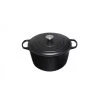 Cocotte En Fonte Haute 24 Cm Noir Mat Le Creuset