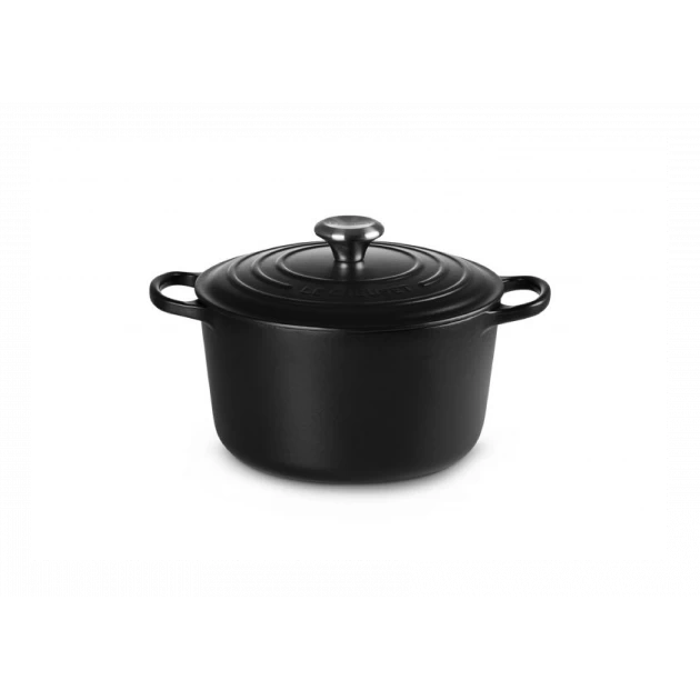 Cocotte En Fonte Haute 26 Cm Noir Ebène Le Creuset 3 Cocotte En Fonte Haute 26 Cm Noir Ebène Le Creuset