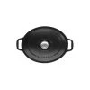 Cocotte En Fonte Ovale 25 Cm Noir Mat Chasseur 1 Cocotte En Fonte Ovale 25 Cm Noir Mat Chasseur -Ustensiles De Cuisine Boutique cocotte en fonte ovale 25 cm noir mat chasseur