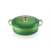 Cocotte En Fonte Ovale 29 Cm Bamboo Le Creuset Signature -Ustensiles De Cuisine Boutique cocotte en fonte ovale 29 cm bamboo le creuset signature