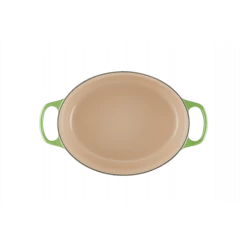 Cocotte En Fonte Ovale 29 Cm Bamboo Le Creuset Signature -Ustensiles De Cuisine Boutique cocotte en fonte ovale 29 cm bamboo le creuset signature 3