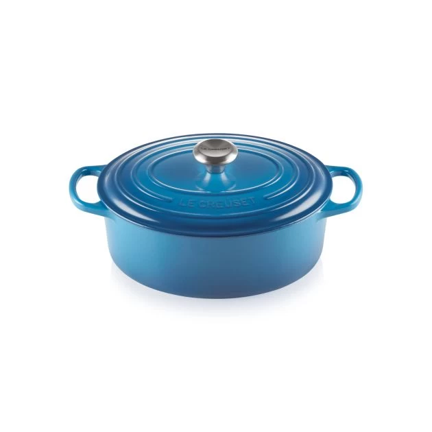 Cocotte En Fonte Ovale 29 Cm Marseille Le Creuset Signature 3 Cocotte En Fonte Ovale 29 Cm Marseille Le Creuset Signature