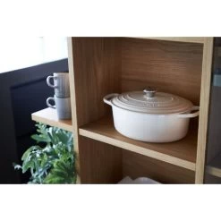 Cocotte En Fonte Ovale 29 Cm Meringue Signature Le Creuset -Ustensiles De Cuisine Boutique cocotte en fonte ovale 29 cm meringue signature le creuset 4