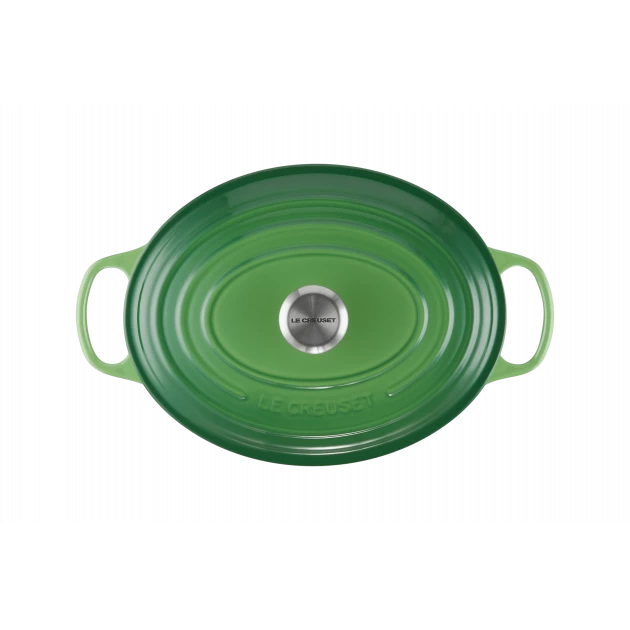 Cocotte En Fonte Ovale 31 Cm Bamboo Le Creuset Signature 5 Cocotte En Fonte Ovale 31 Cm Bamboo Le Creuset Signature – Image 3