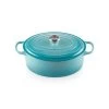 Cocotte En Fonte Ovale 31 Cm Caraïbes Le Creuset Signature -Ustensiles De Cuisine Boutique cocotte en fonte ovale 31 cm caraibes le creuset signature