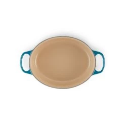 Cocotte En Fonte Ovale 31 Cm Deep Teal Le Creuset Signature -Ustensiles De Cuisine Boutique cocotte en fonte ovale 31 cm deep teal le creuset signature 3