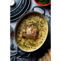 Cocotte En Fonte Ovale 33 Cm Noir Mat Le Creuset Signature -Ustensiles De Cuisine Boutique cocotte en fonte ovale 33 cm noir mat le creuset signature 4