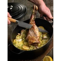 Cocotte En Fonte Ovale 33 Cm Noir Mat Le Creuset Signature -Ustensiles De Cuisine Boutique cocotte en fonte ovale 33 cm noir mat le creuset signature 5