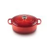 Cocotte En Fonte Ovale 35 Cm Cerise Le Creuset Signature