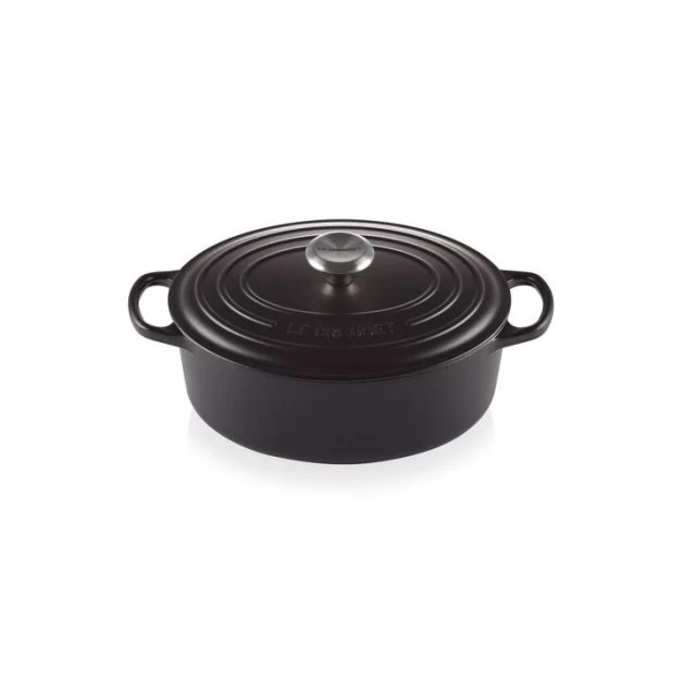 Cocotte En Fonte Ovale 40 Cm Noir Mat Le Creuset Signature 3 Cocotte En Fonte Ovale 40 Cm Noir Mat Le Creuset Signature