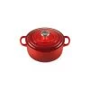Cocotte En Fonte Ronde 18 Cm Cerise Le Creuset Signature