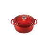Cocotte En Fonte Ronde 20 Cm Cerise Le Creuset Signature -Ustensiles De Cuisine Boutique cocotte en fonte ronde 20 cm cerise le creuset signature