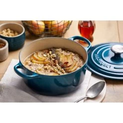 Cocotte En Fonte Ronde 20 Cm Deep Teal Le Creuset Signature 11 Cocotte En Fonte Ronde 20 Cm Deep Teal Le Creuset Signature -Ustensiles De Cuisine Boutique cocotte en fonte ronde 20 cm deep teal le creuset signature 4