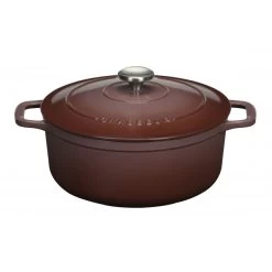 Cocotte En Fonte Ronde 24 Cm Bois De Rose Chasseur 6 Cocotte En Fonte Ronde 24 Cm Bois De Rose Chasseur -Ustensiles De Cuisine Boutique cocotte en fonte ronde 24 cm bois de rose chasseur 1