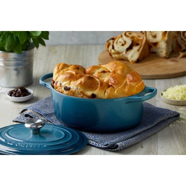 Cocotte En Fonte Ronde 24 Cm Deep Teal Le Creuset Signature 7 Cocotte En Fonte Ronde 24 Cm Deep Teal Le Creuset Signature – Image 5