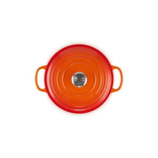 Cocotte En Fonte Ronde 26 Cm Volcanique Le Creuset Signature 5 Cocotte En Fonte Ronde 26 Cm Volcanique Le Creuset Signature – Image 3