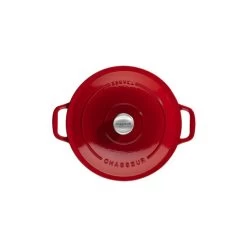 Cocotte En Fonte Ronde 32 Cm Rubis Chasseur