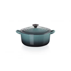 Cocotte En Fonte Ronde Tradition 26 Cm Océan Le Creuset