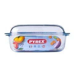 Cocotte En Verre Rectangulaire 37 X 22 Cm 6,5 L Essentials Pyrex 10 Cocotte En Verre Rectangulaire 37 X 22 Cm 6,5 L Essentials Pyrex -Ustensiles De Cuisine Boutique cocotte en verre rectangulaire 37 x 22 cm 65 l essentials pyrex 2