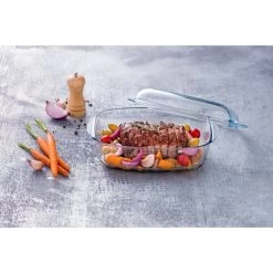 Cocotte En Verre Rectangulaire 37 X 22 Cm 6,5 L Essentials Pyrex 13 Cocotte En Verre Rectangulaire 37 X 22 Cm 6,5 L Essentials Pyrex -Ustensiles De Cuisine Boutique cocotte en verre rectangulaire 37 x 22 cm 65 l essentials pyrex 5