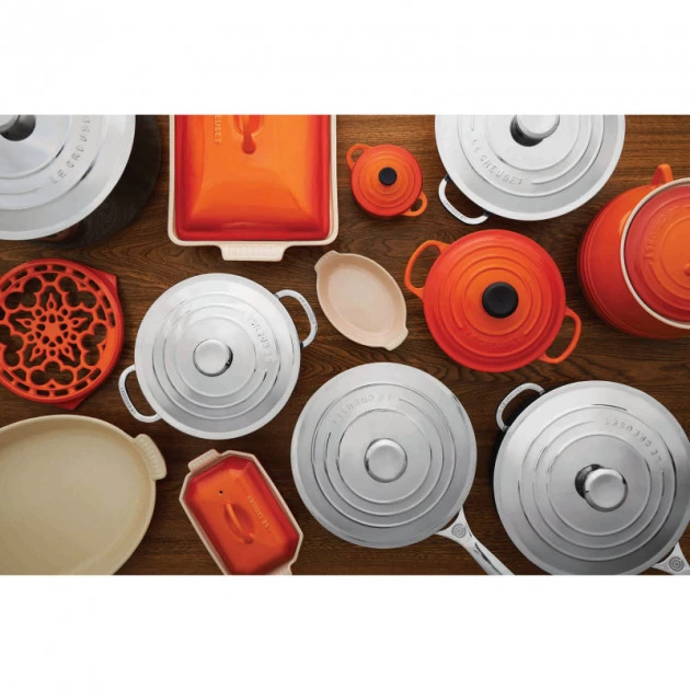 Cocotte Inox Avec Couvercle 18 Cm Le Creuset 4 Cocotte Inox Avec Couvercle 18 Cm Le Creuset – Image 2