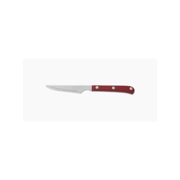 Couteau à Steak Cranté 11.5 Cm Rouge Arcos 3 Couteau à Steak Cranté 11.5 Cm Rouge Arcos