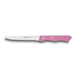 Couteau De Table Cranté 10,5 Cm Sabatier Fuschia