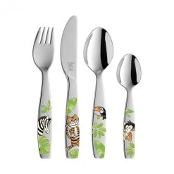 Couverts Enfant Inox Jungle 4 Pièces Zwilling -Ustensiles De Cuisine Boutique couverts enfant inox jungle 4 pieces zwilling 4