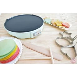 Crêpière Électrique 28 Cm Avec Accessoires Scrapcooking -Ustensiles De Cuisine Boutique crepiere electrique 28 cm avec accessoires scrapcooking 3