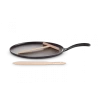 Crêpière En Fonte 27 Cm Noir Mat Avec Spatule & Râteau Le Creuset