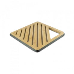 Dessous De Plat Carré Bambou Noir 20 X 20 Cm Pebbly -Ustensiles De Cuisine Boutique dessous de plat carre bambou noir 20 x 20 cm pebbly 2