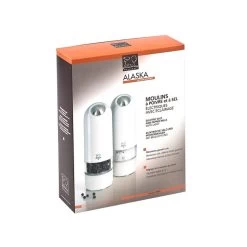 Duo Moulin à Poivre Et Sel Electrique Alaska 17 Cm Blanc Peugeot -Ustensiles De Cuisine Boutique duo moulin a poivre et sel electrique alaska 17 cm blanc peugeot 4