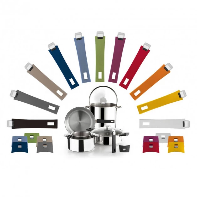 Faitout Mutine Ovale Ø 30 Cm Manche Amovible Inox Cristel 4 Faitout Mutine Ovale Ø 30 Cm Manche Amovible Inox Cristel – Image 2