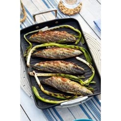 Grill Géant anti-adhérant 34 X 25 Cm Le Creuset -Ustensiles De Cuisine Boutique grill geantanti adherant 34 x 25 cm le creuset 2